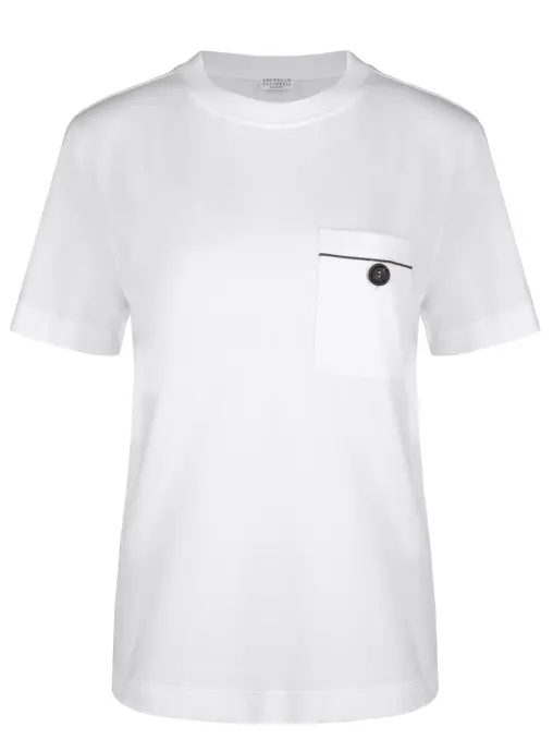 Футболка хлопковая BRUNELLO CUCINELLI