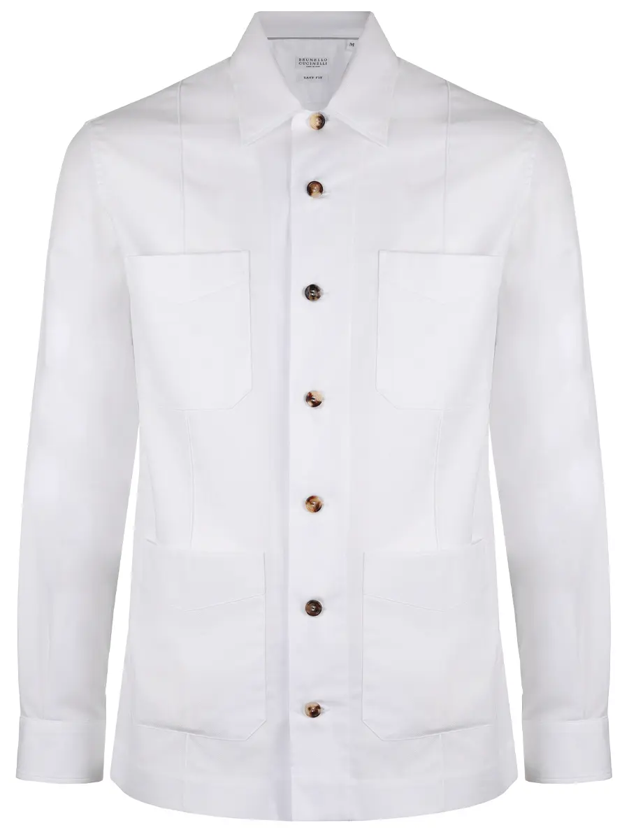 Рубашка Regular Fit хлопковая