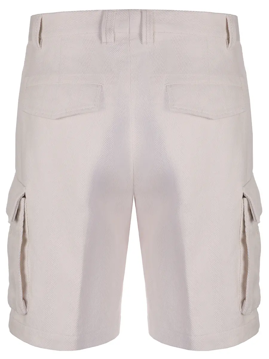 Шорты из хлопка и льна