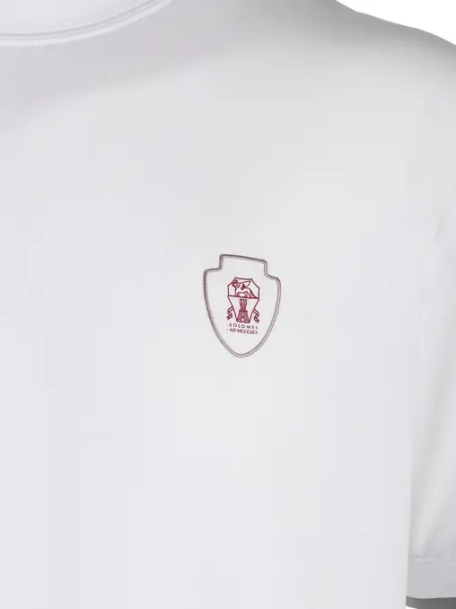Футболка однотонная BRUNELLO CUCINELLI