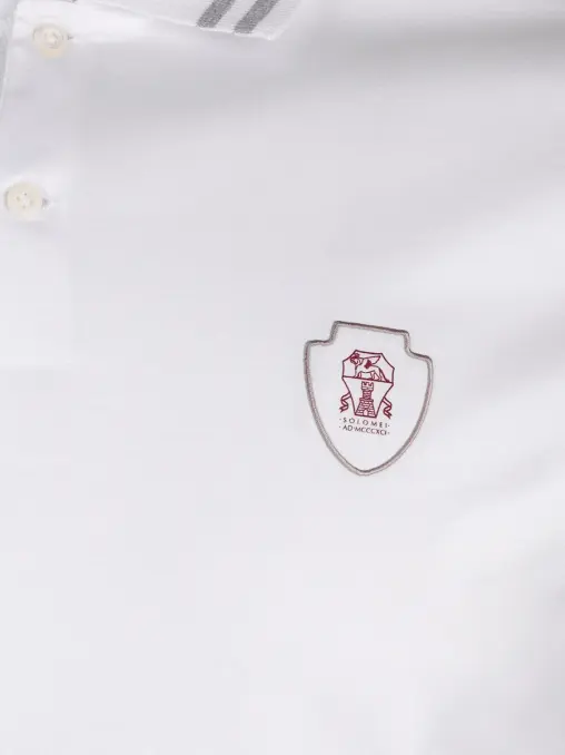 Поло хлопковое BRUNELLO CUCINELLI