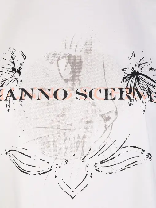 Футболка хлопковая ERMANNO SCERVINO