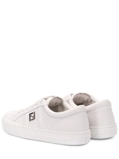 Кеды кожаные FENDI