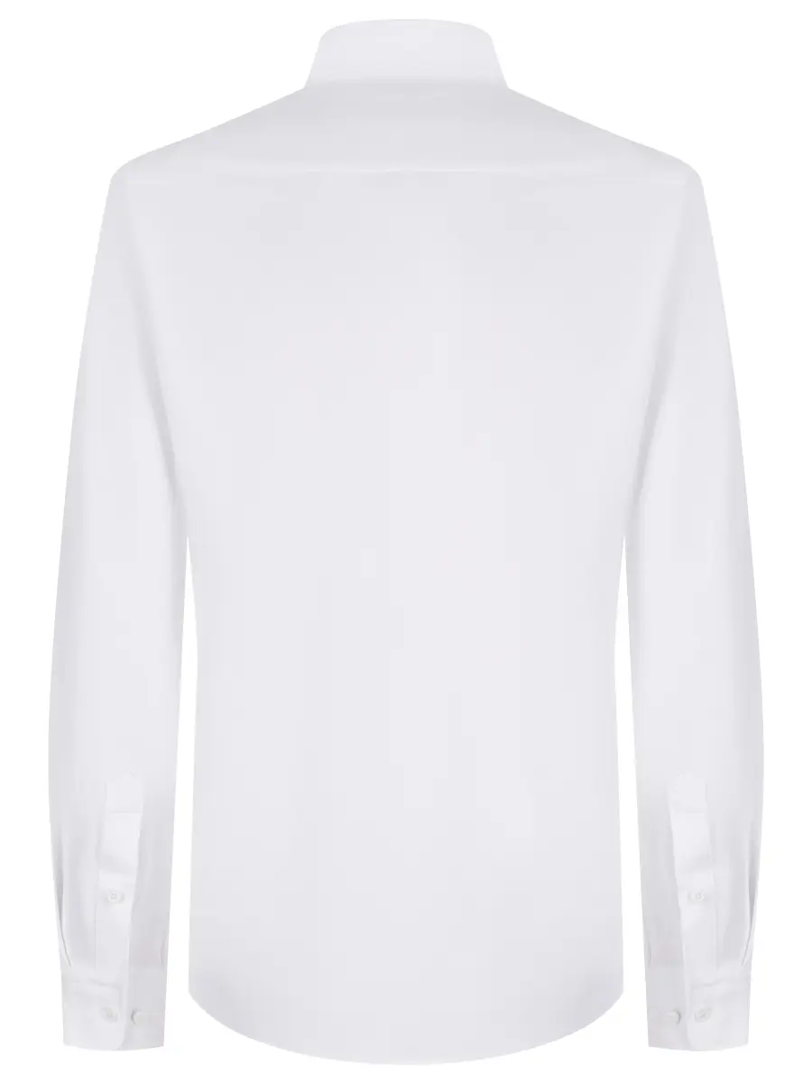 Рубашка Slim Fit однотонная