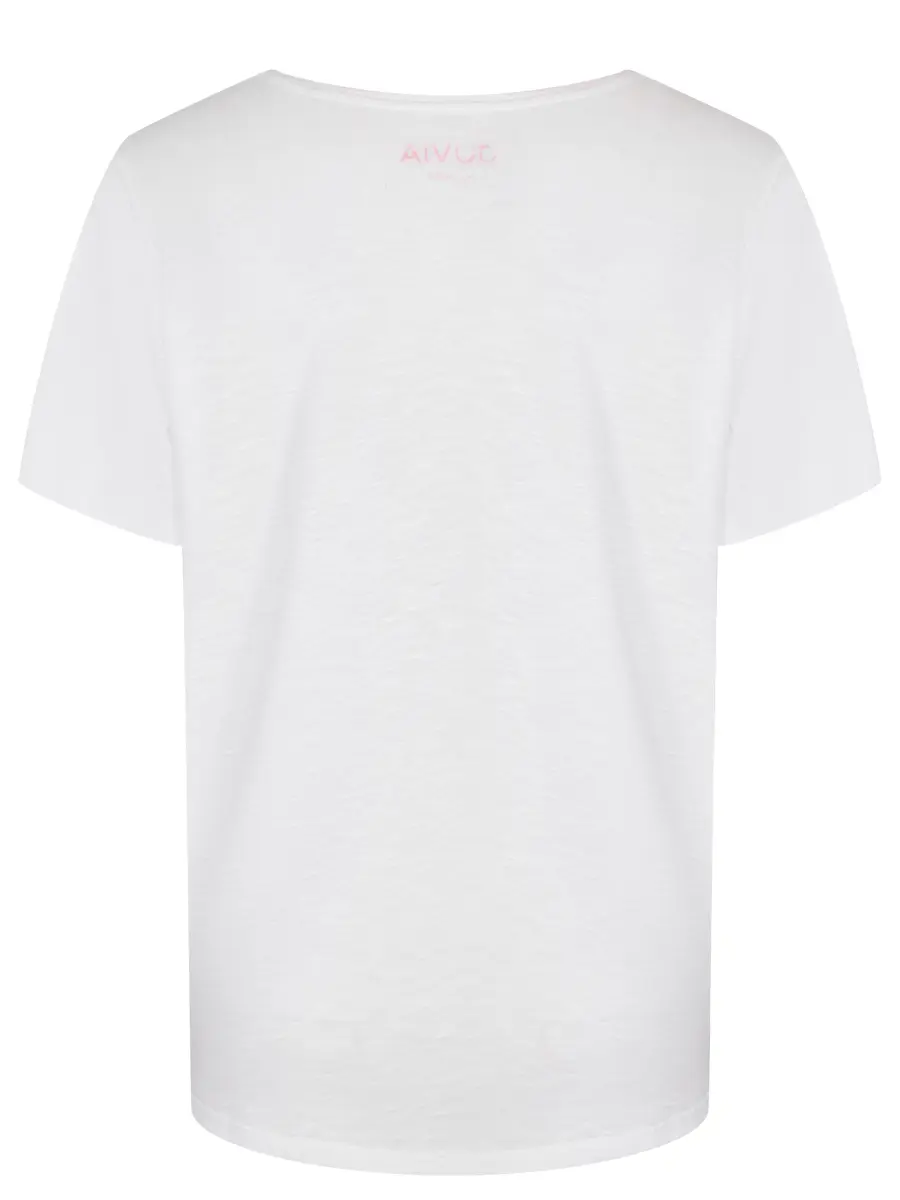 Футболка из хлопка и вискозы