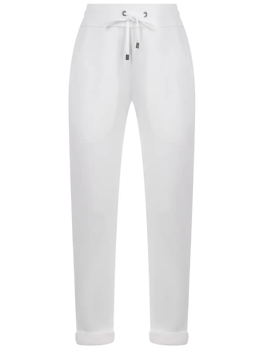 Брюки однотонные