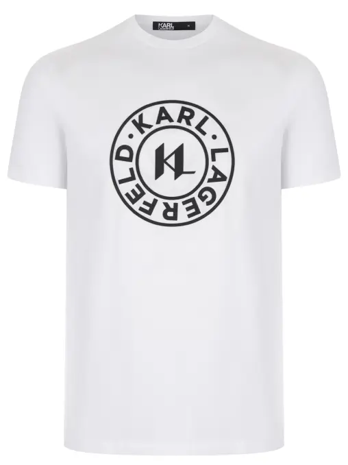 Футболка хлопковая KARL LAGERFELD