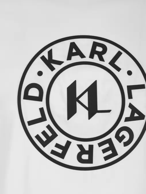 Футболка хлопковая KARL LAGERFELD