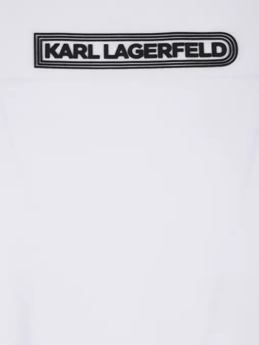 Футболка хлопковая KARL LAGERFELD