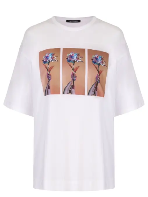 Футболка хлопковая LUISA CERANO