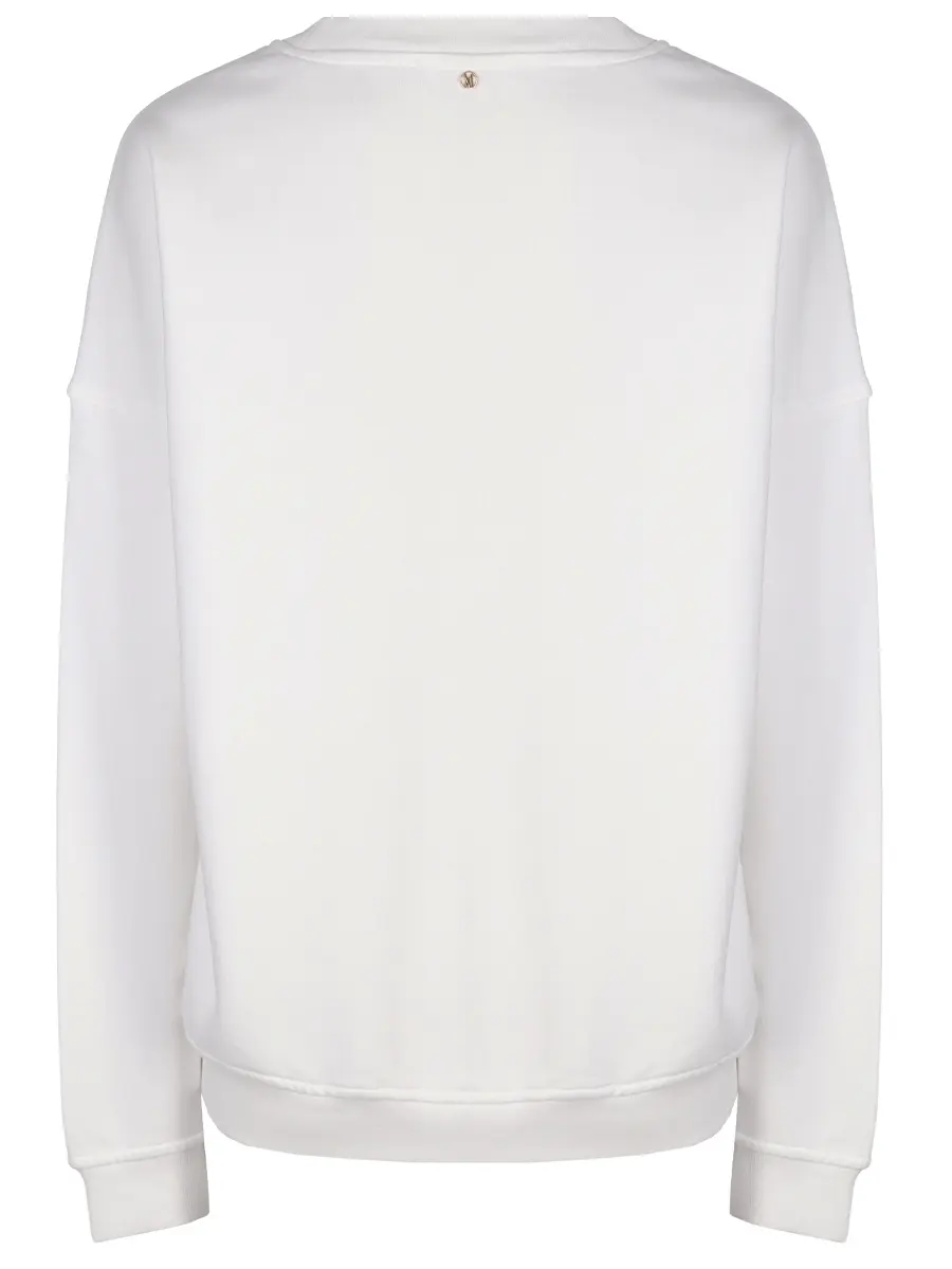 Толстовка из хлопка и модала