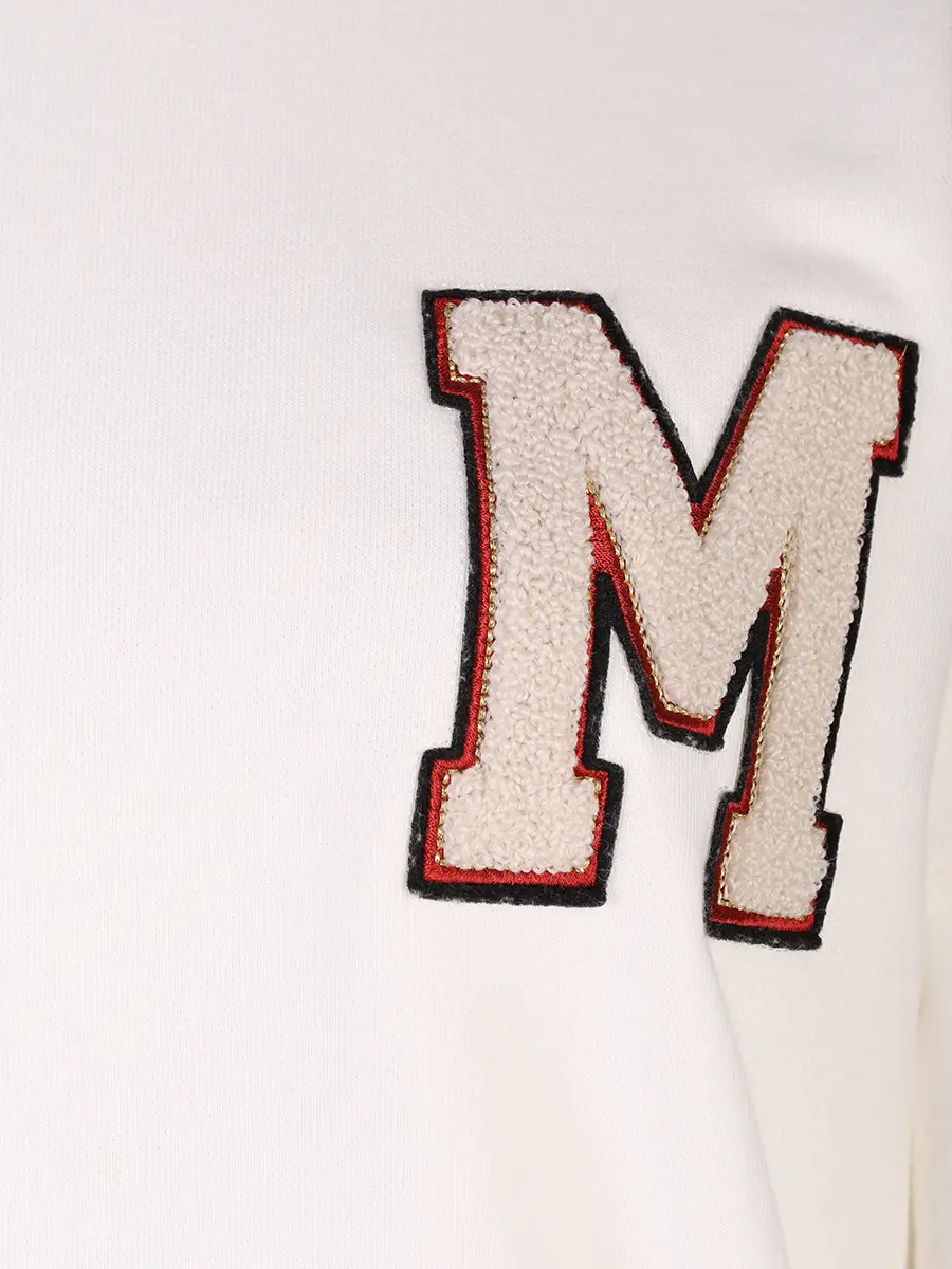 Толстовка из хлопка и модала