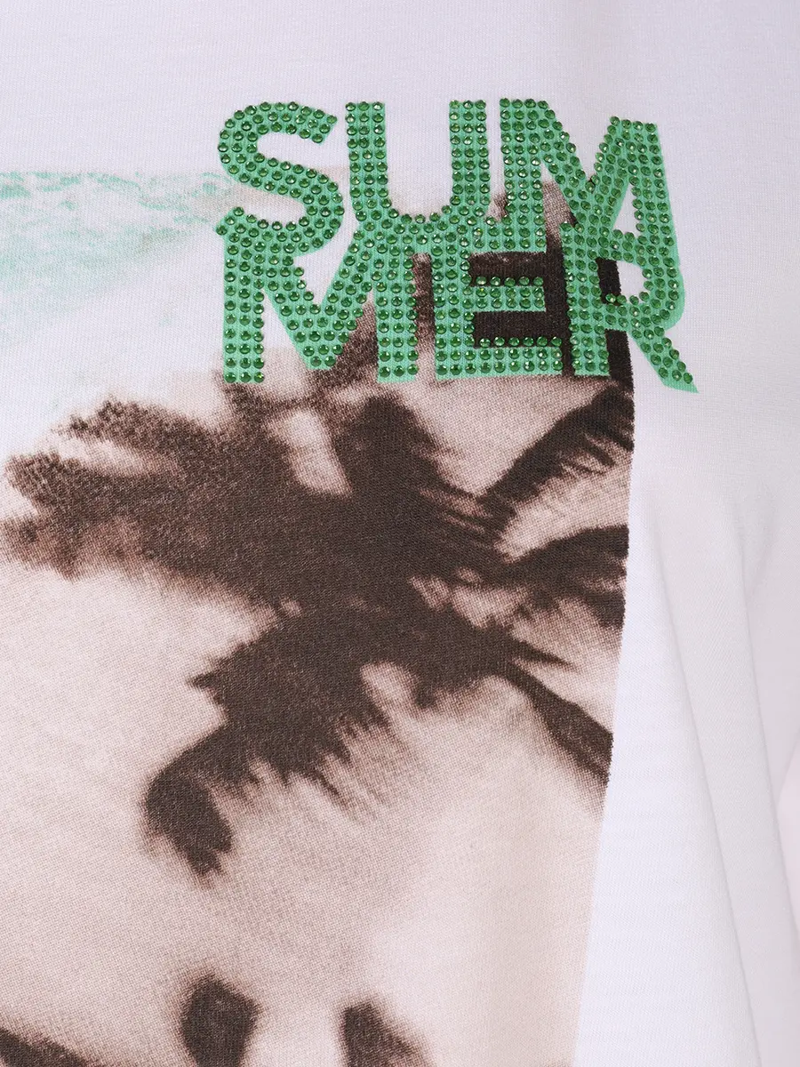 Футболка из хлопка и модала