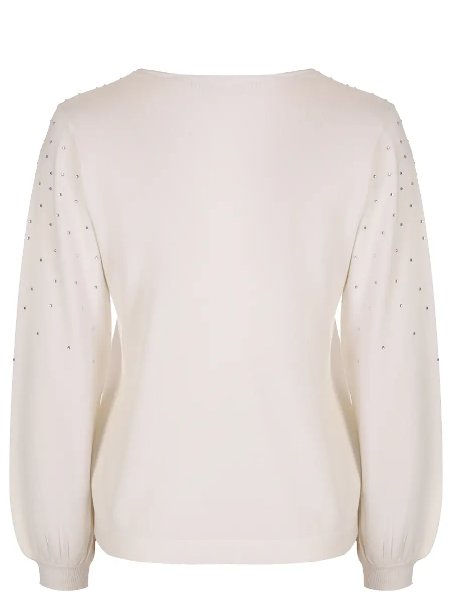 Джемпер со стразами