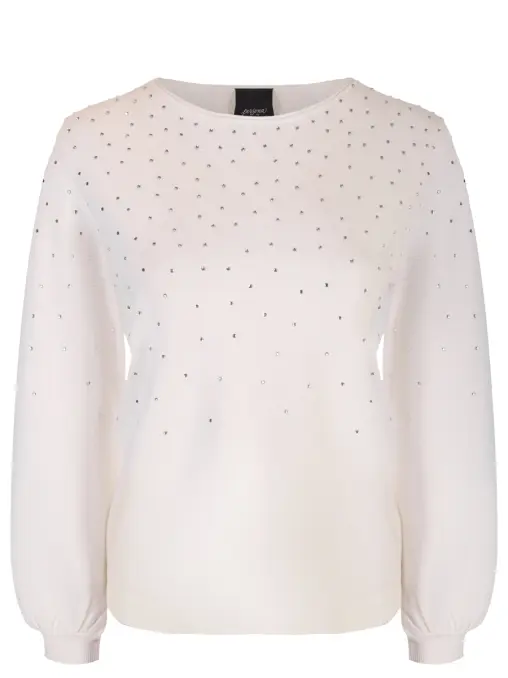 Джемпер со стразами MARINA RINALDI