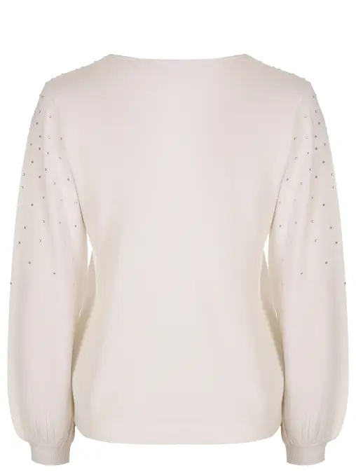 Джемпер со стразами MARINA RINALDI