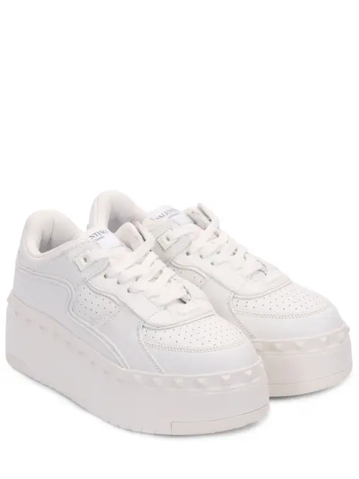 Кеды кожаные VALENTINO