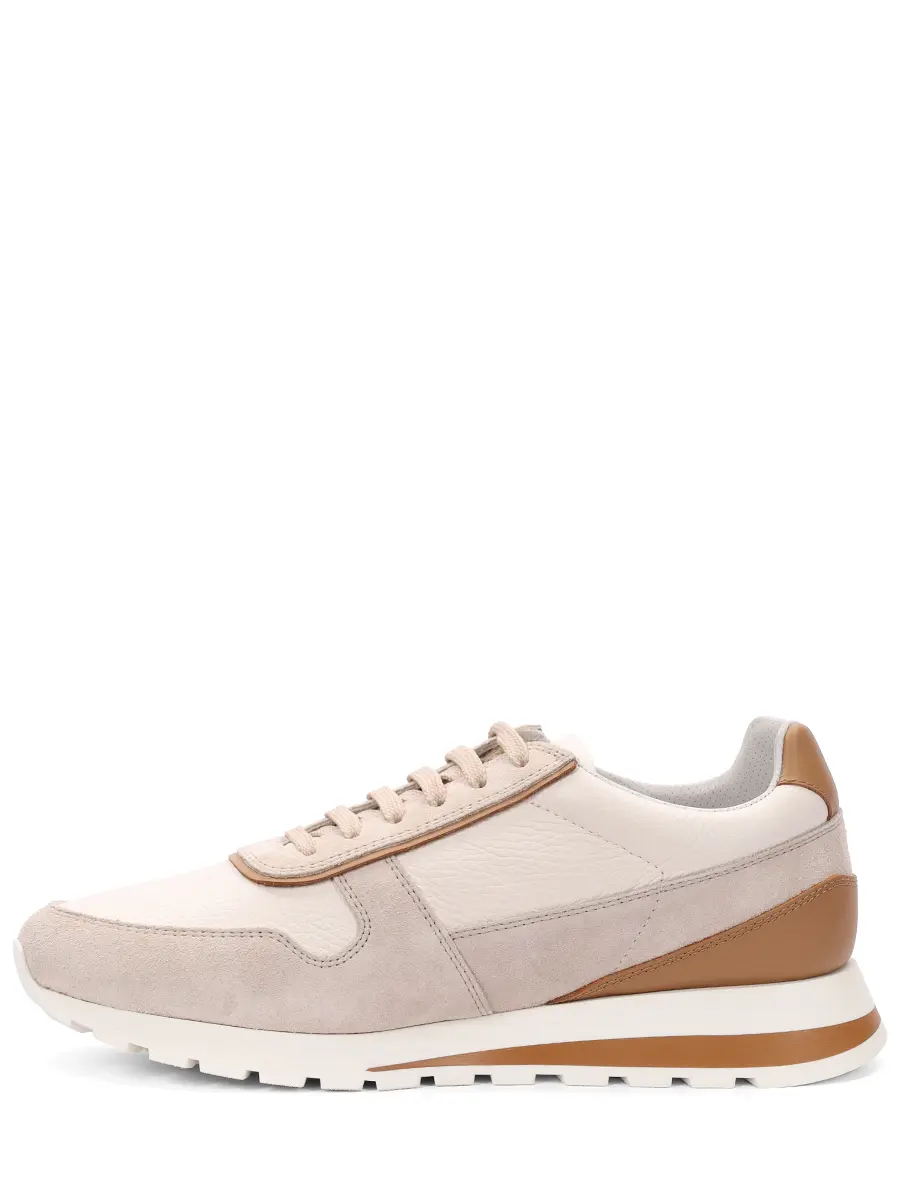 Кроссовки кожаные