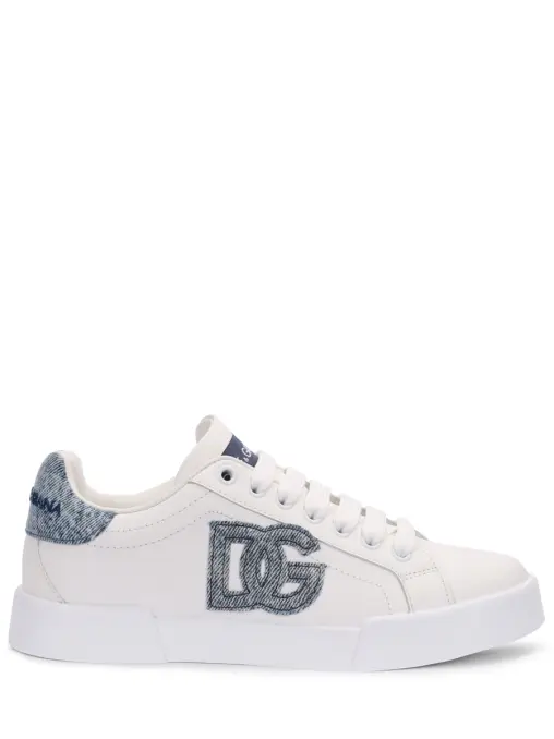 Кеды кожаные Portofino DOLCE & GABBANA