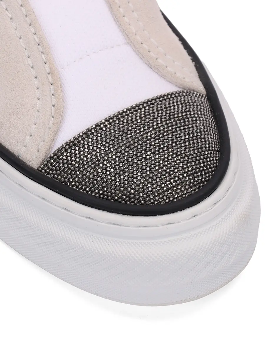 Кеды комбинированные