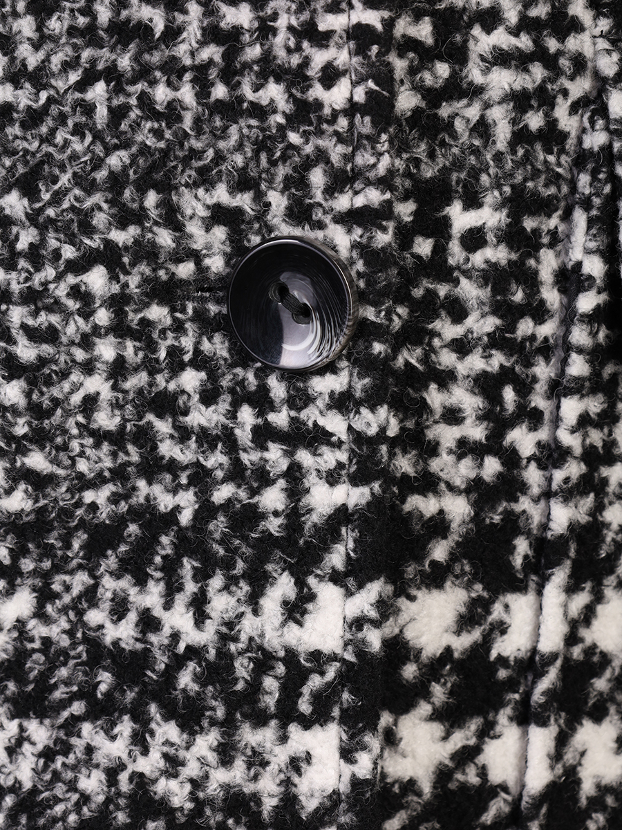 Пальто твидовое