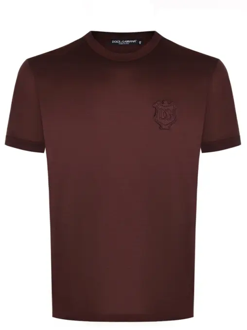 Футболка шелковая DOLCE & GABBANA