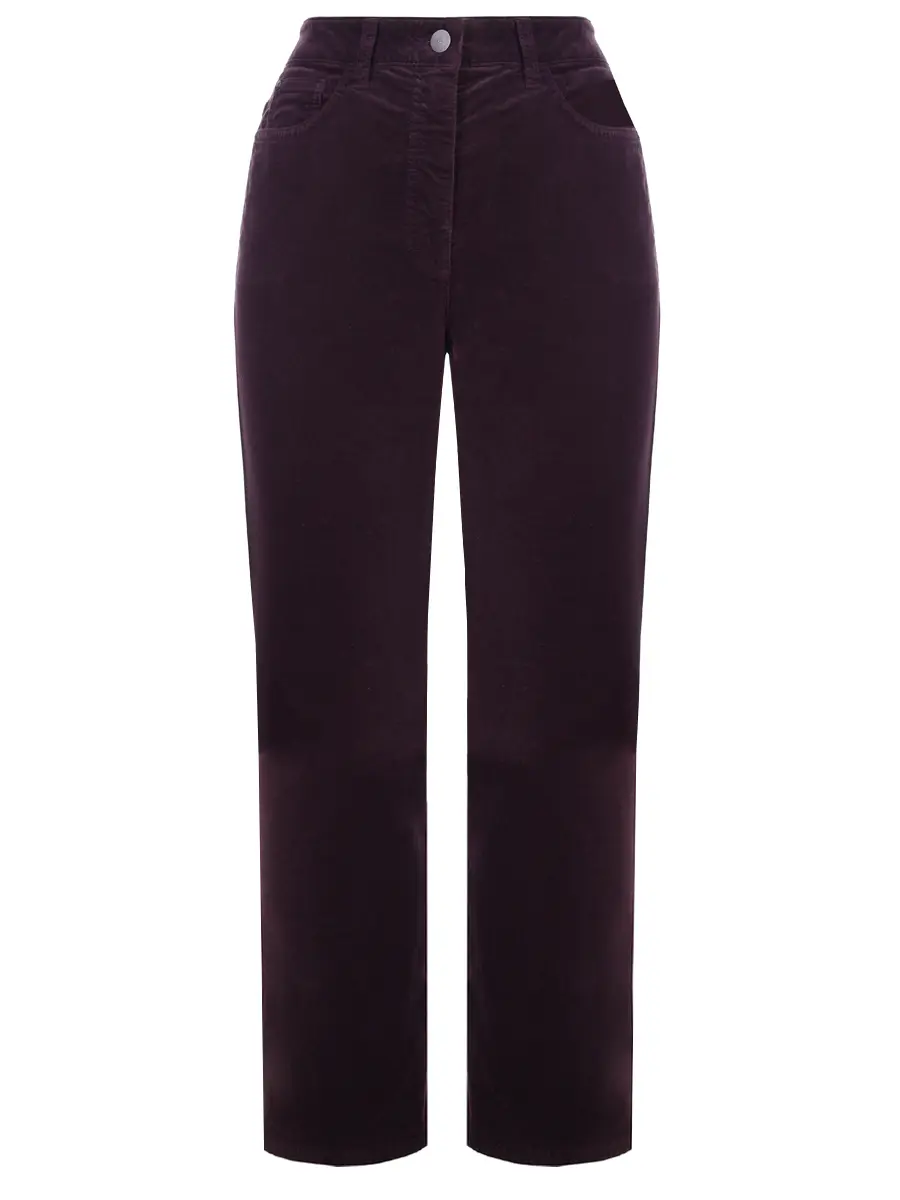 Брюки бархатные