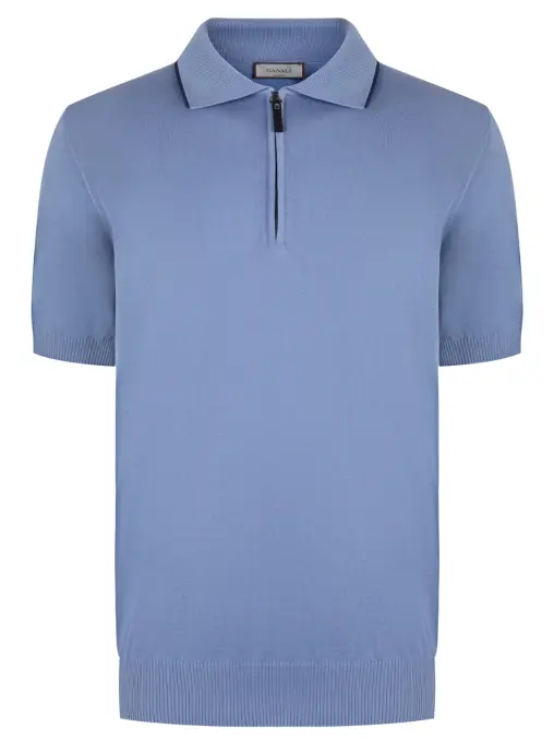 Поло хлопковое CANALI