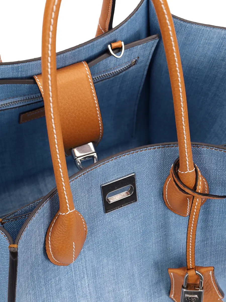 Сумка джинсовая