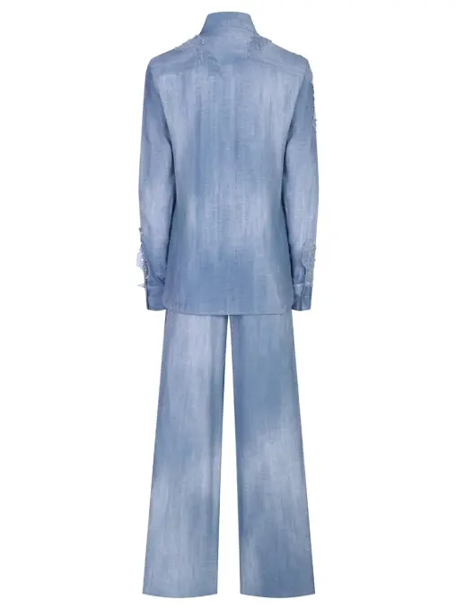 Костюм из вискозы ERMANNO SCERVINO