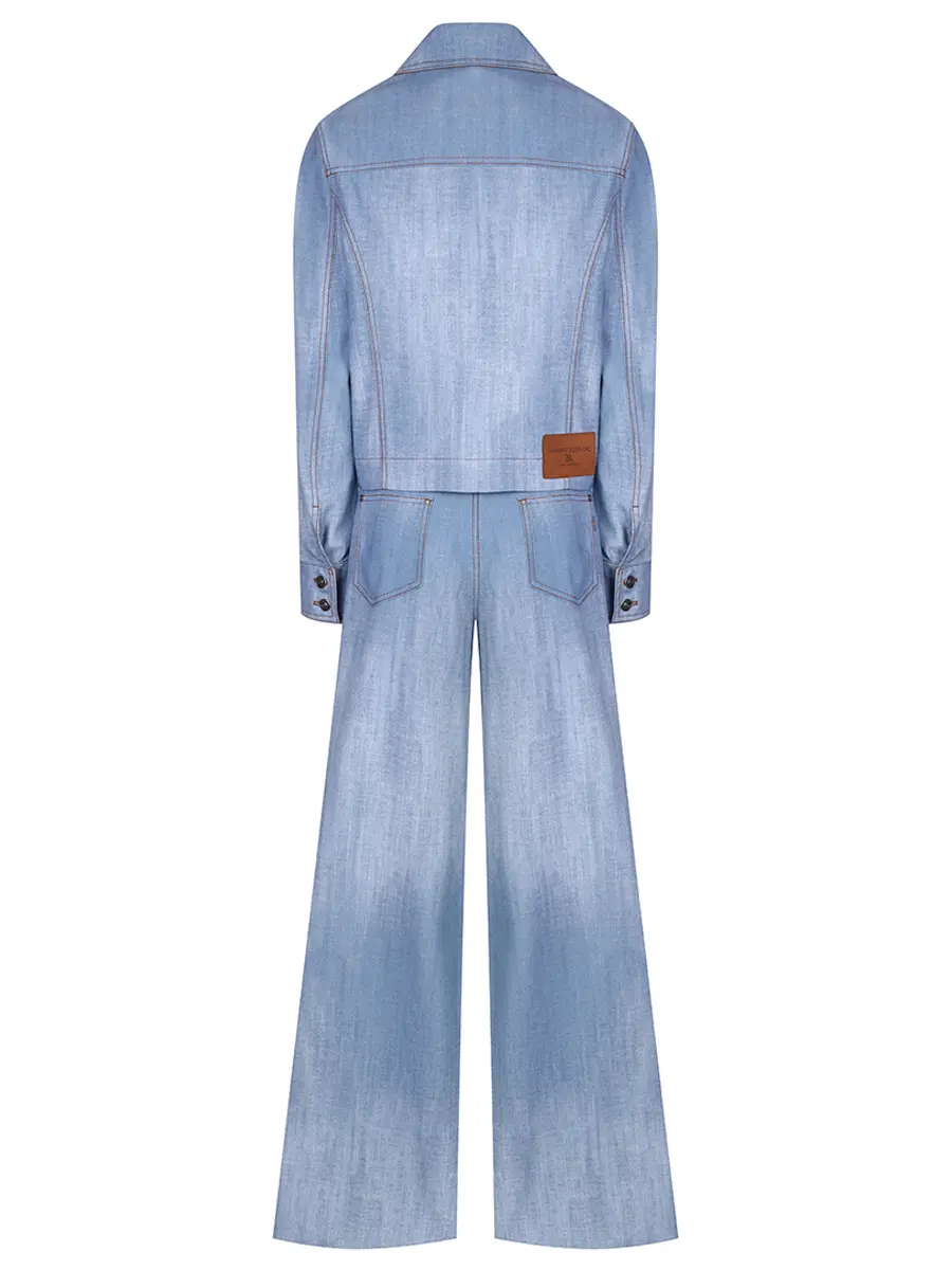 Костюм из вискозы