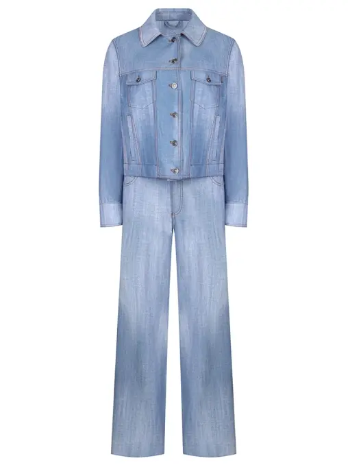 Костюм из вискозы ERMANNO SCERVINO