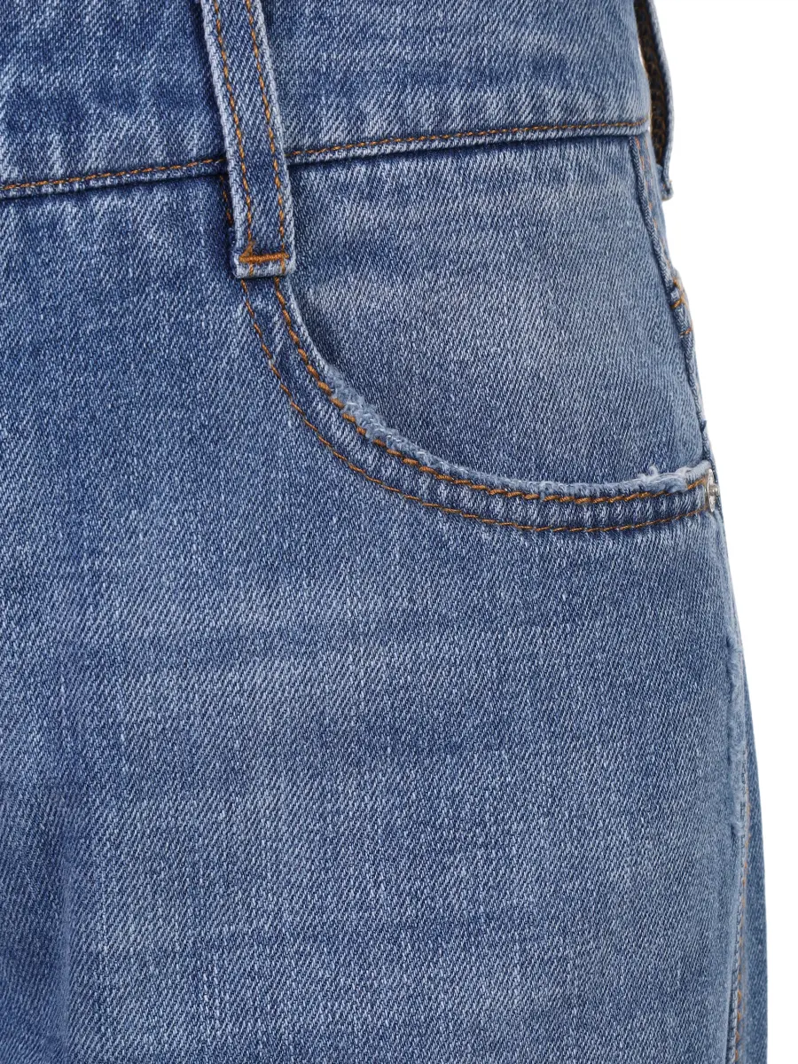 Джинсы хлопковые