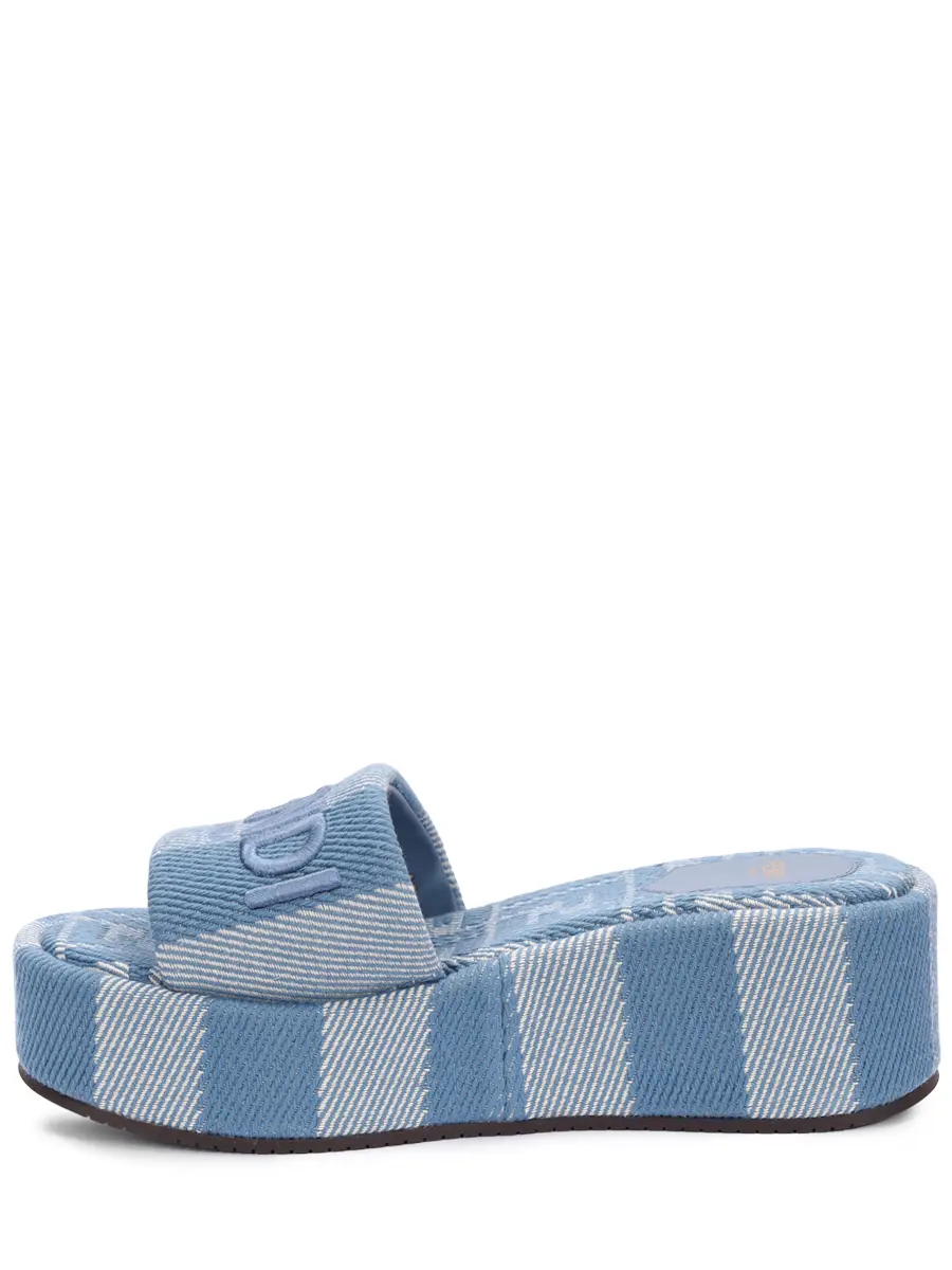 Шлепанцы текстильные