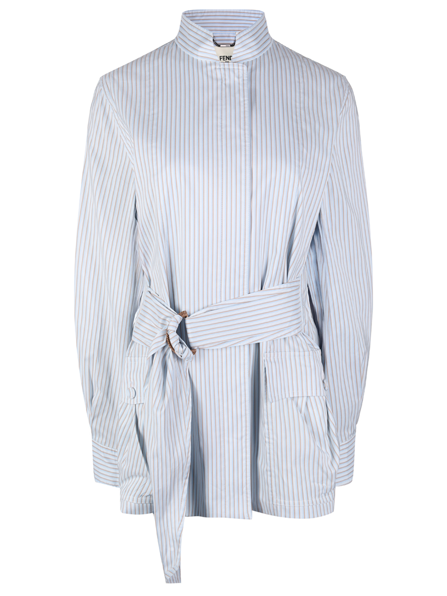 Блуза из хлопка и шелка