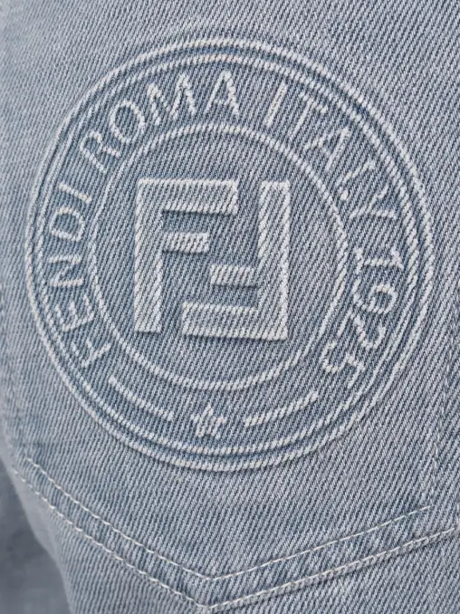 Джинсы Regular Fit хлопковые FENDI
