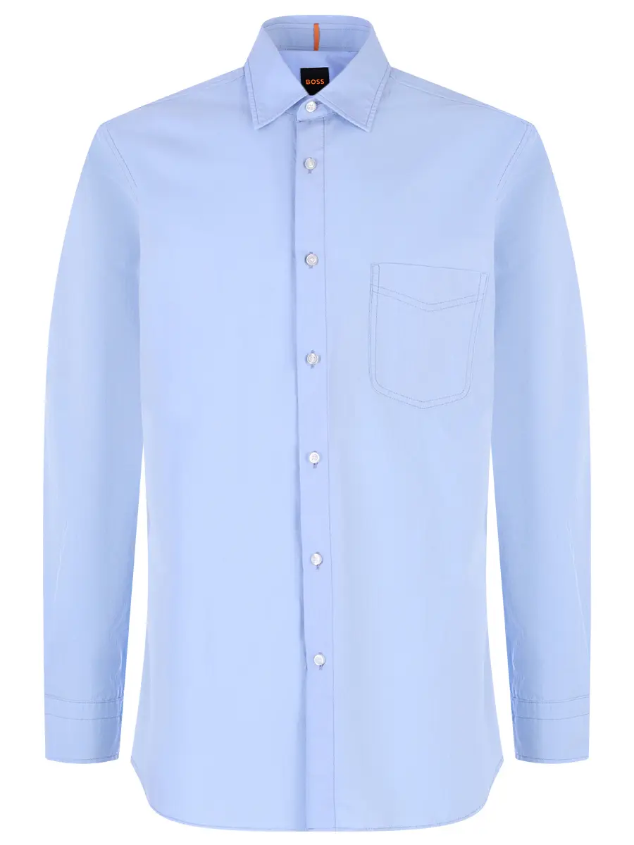 Рубашка Regular Fit хлопковая