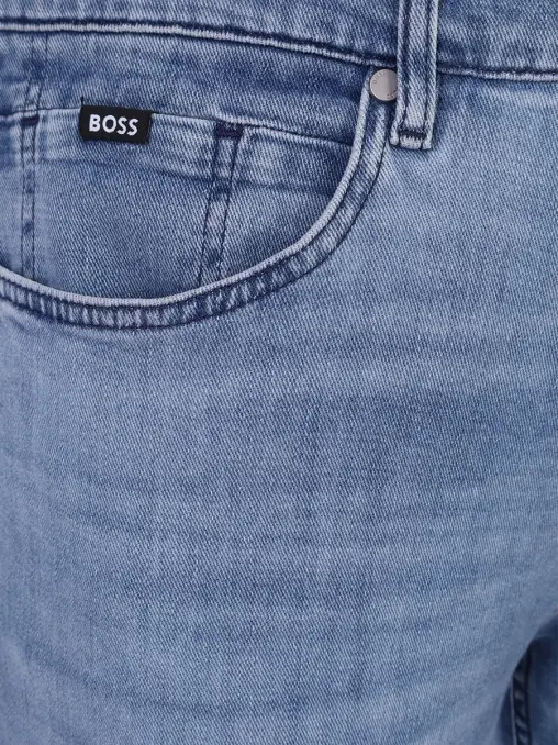 Джинсы Regular Fit хлопковые BOSS