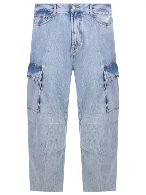 Джинсы-карго хлопковые HUGO
