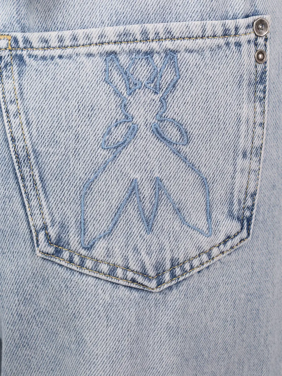 Джинсы хлопковые