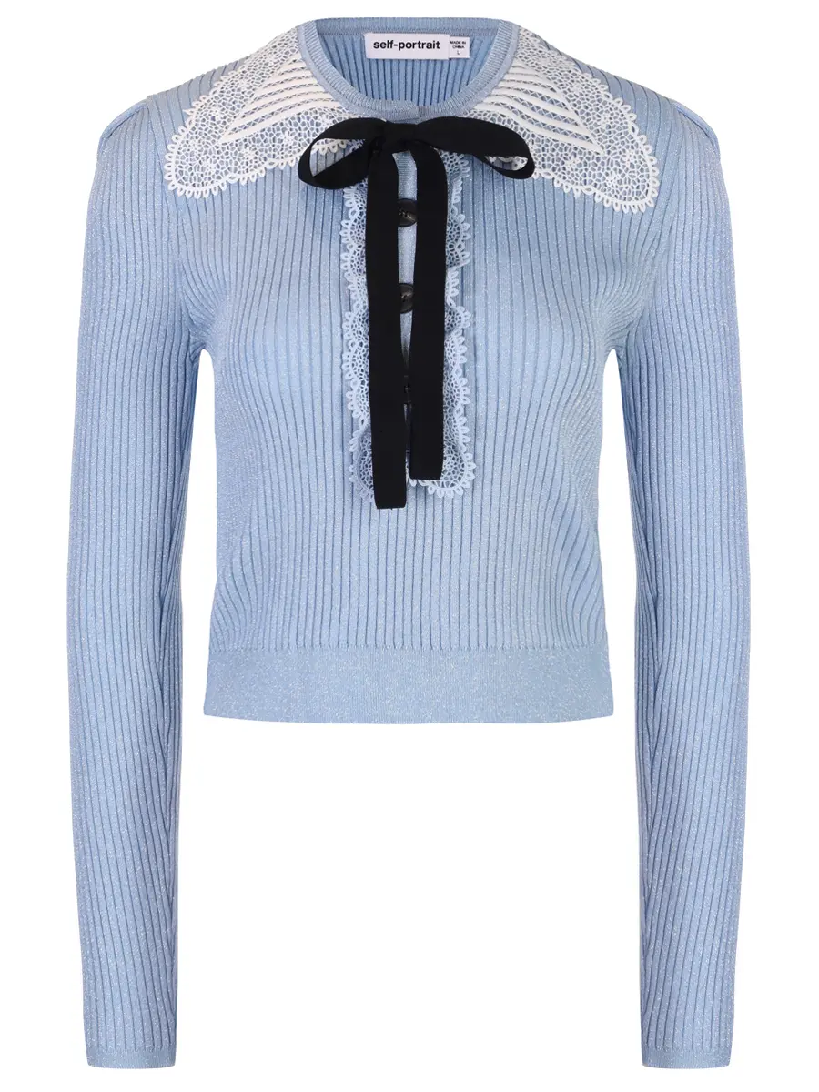 Джемпер с люрексом