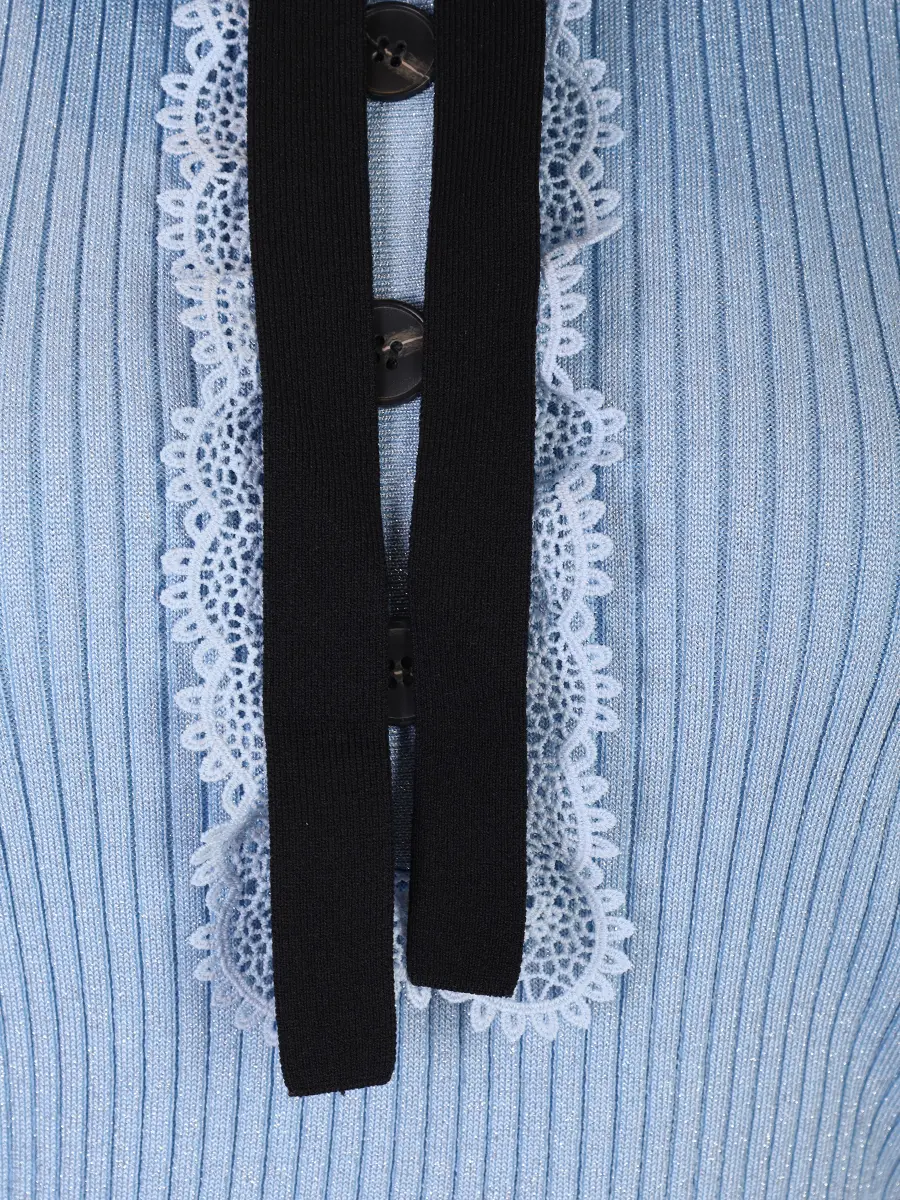 Джемпер с люрексом