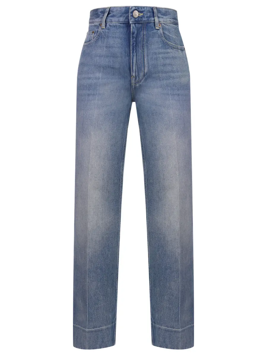 Джинсы хлопковые