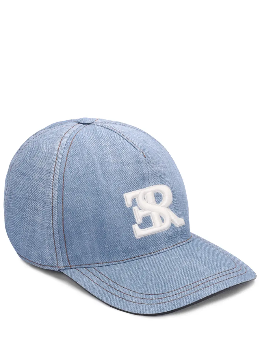 Бейсболка джинсовая