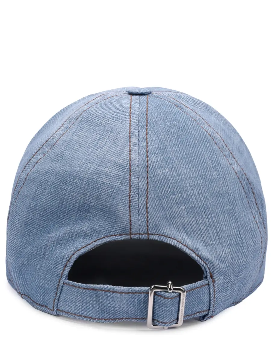 Бейсболка джинсовая