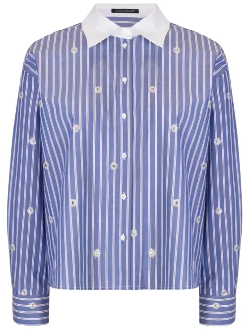 Рубашка хлопковая LUISA CERANO
