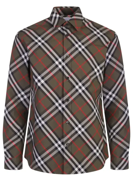 Рубашка хлопковая BURBERRY