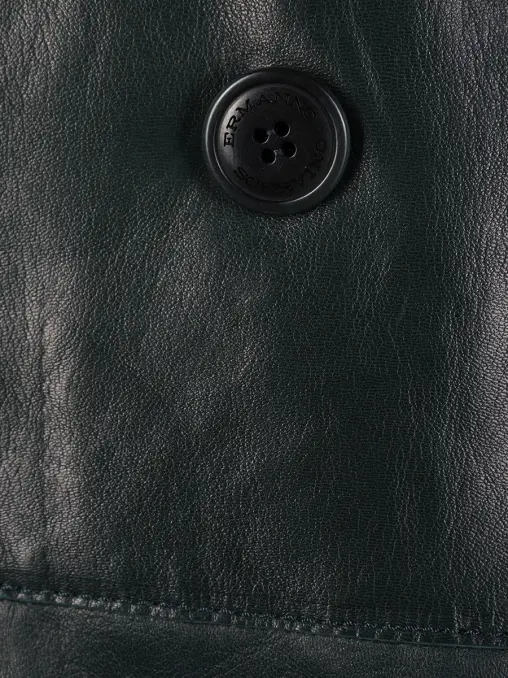 Плащ кожаный ERMANNO SCERVINO