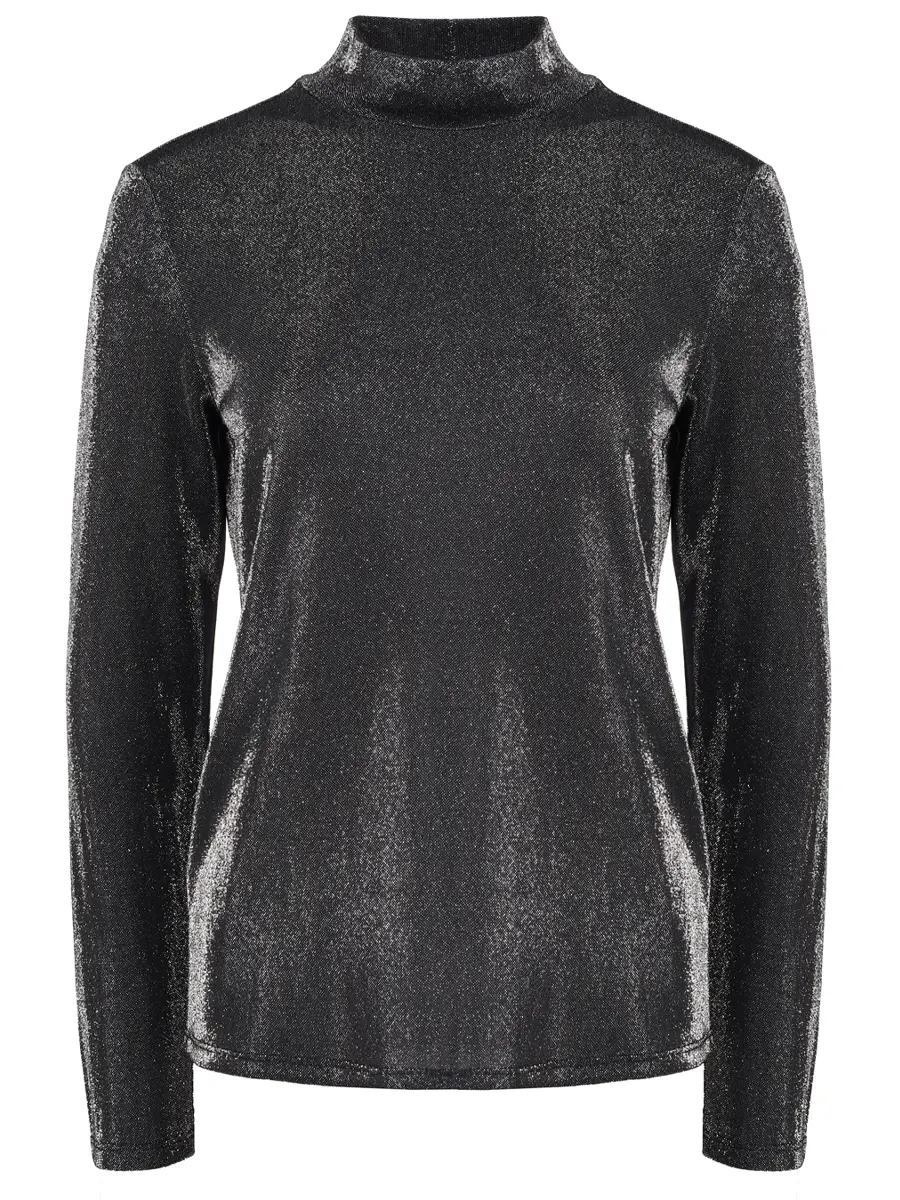 Водолазка с люрексом