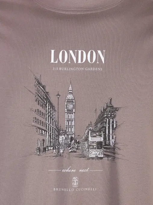 Футболка хлопковая BRUNELLO CUCINELLI